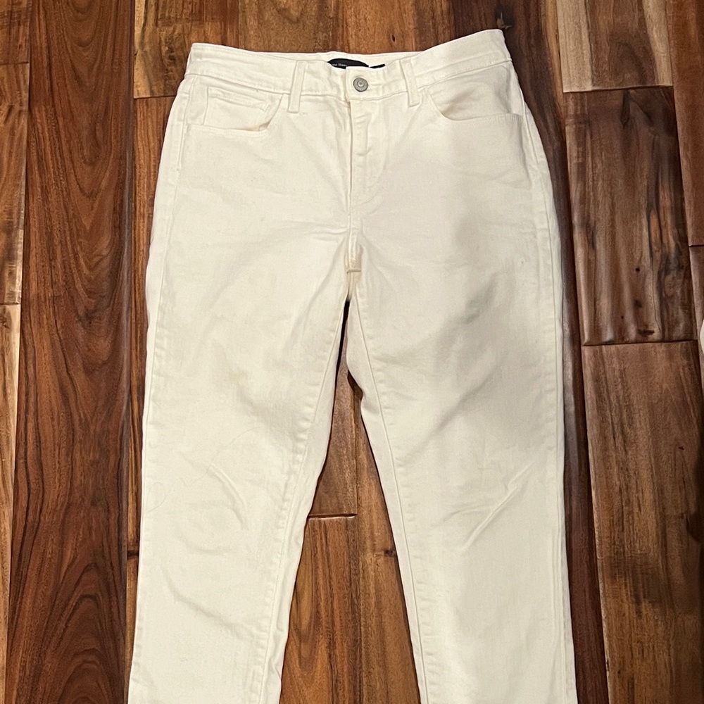 Levi’s White High Rise Skinny Jeans size 6/28